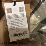 Burberry Round Neck Taupe Brown IP Check Cotton Belted Dress Size US 6 Photo 1