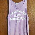 PINK - Victoria's Secret NWOT Mermaids Have More Fun graphic tank top Photo 2