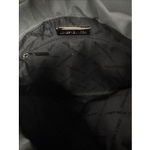 Jones New York Womens Vtg Charcoal Gray Double Handle Shoulder Bag Purse Scuba Photo 10