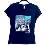 Fruit of the Loom The Sandlot The Great Bambino Women's V-Neck T-Shirt Size Medium Photo 0