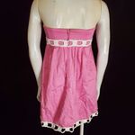 Lilly Pulitzer Pink & White Strapless Dress (2) Photo 4