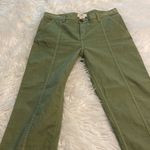 O'Neill O’NEILL ankle junior Pants size 7 inseam 24” good condition color green Photo 9