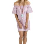 Vineyard Vines Pink Striped Dress Photo 0
