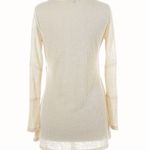 RXB Ivory Asymmetrical Tunic Sweater White Size M Photo 1