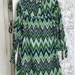 Olivia James the label zig zag the Emma dress Green Photo 1