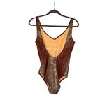 Zingara Sienna Collection Tropical Print One Piece Swimsuit, Sz 10 Photo 3