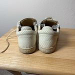 Giuseppe Zanotti  Women’s Frankie Embossed Leather Sneakers in White/Ivory Size 7 Photo 8