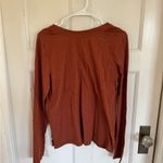 Michael Stars NWT  supima cotton slub in lava (rust orange) Photo 3