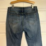 Anthropologie Driftwood Colette Jeans Cropped Embroidered Hem Jeans Size 28 Southwestern Boho Photo 8