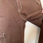 Hollister Brown Cargo Ultra High Rise Dad Jean size 27 Photo 6