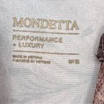 Mondetta performance luxury brown floral sleeveless snap front shirt dress M Photo 8