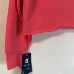 Champion Women’s Campus French Terry Hoodie Peachy Pink Size L NWT Photo 4