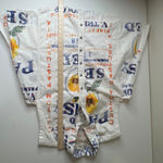 We The Free Free People  Moon Flower Top Small Seed‎ Print Button Down Oversized Photo 9