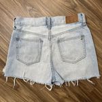 Madewell Size 26 Shorts The Perfect Vintage Jean Destroyed Cut Off Denim Blue Photo 11