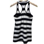 Lululemon Tank Top Women Sz 8 Cool Racerback Black White Stripe Athletic Gym Photo 3