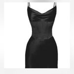 Heiress Beverly Hills Slip Corset dress size Small NEW $148 Black Photo 7