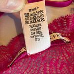 Victoria's Secret VICTORIA’S SECRET Hot Pink Magenta Lace Slip Nighty Dress‎ Negligee Medium NWOT Photo 7