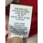 Sandra Darren  Women’s Red Paisley Sleeveless Dress Size 10 Stretch Fit Career Photo 9