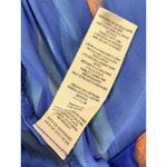 Free People  Endless Fun Blue Printed Flowy Babydoll Tank Top Size 8 EUC!! Photo 4