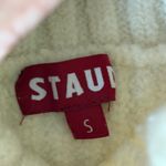 STAUD Bette merino wool rib-knit cap sleeve turtleneck sweater size S small NEW Photo 10