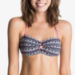 Roxy NWT Colorwave Bandeau Bikini Top small Photo 1