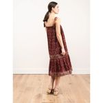 Ulla Johnson  Eugenia Dress Henna Burnt Orange Pink Cream EUC $325 Tie Straps 2 Photo 2