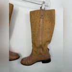 Light‎ brown riding women's boots with buckle size 6 Photo 5