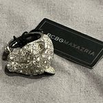 BCBGMAXAZRIA NWT  Rhodium Silver Crystal Studded Panther Cocktail Ring Size 5 Photo 1