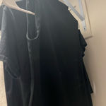 Open Edit  Black Mock Neck Bodysuit Photo 0