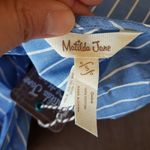 Matilda Jane  Sz Small Dress Lovely Day Striped Nautical Tunic Coastal Cowgirl Photo 11