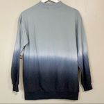 BP . Women’s Dip Dye Casual Cotton Blend Pullover Black & Grey Size Small NWT Photo 5
