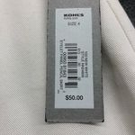 Apt. 9  NWT White Eyelet Panel Pencil Skirt Size 4 Photo 6