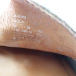 Coach  Nola Silver Calf Grain Leather Logo Slip On Driving Shoe Moccasin Loafers Photo 13