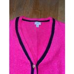 Crown & Ivy Hot Pink Cardigan Photo 3