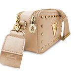Evolution and creation NWT Valentino Orlandi “V” Logo Double Zip Camera Bag with Adjustable Brand Strap Photo 1