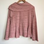 Anthropologie Postmark Maurisa Cowl Neck Sweater Light Pink Womens Size S Photo 3
