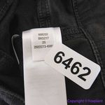 Madewell NEW  Skinny Flare Jeans in Black Frost‎ Wash, 25 Photo 16