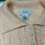 Jennifer Moore  Light Peach Knit Top Photo 2