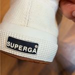 Superga  Cream Canvas Sneakers Photo 7