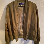 Blue Rain Army Green Jacket Photo 0