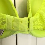 Victoria's Secret Neon Yellow Victoria’s Secret Demi Bra Size 38D Photo 5