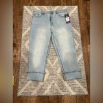Frye  Light Wash High-Rise Crop Cuffed Jeans Photo 2