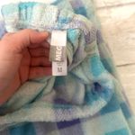 Pink Lily Women’s M Fleece Plaid Pajama Pants Pjs Light Blue Purple Checker Size Medium Photo 1