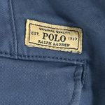 Polo Ralph Lauren Women's Blue Cropped Wide Ankle Leg Chinos Size 8 Photo 2