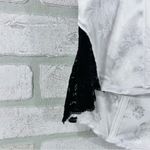 Frederick's of Hollywood  Y2K Black and White Corset with Built in Bra Size XL Photo 8