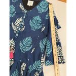 Bell by Alicia Bell Dress Womens XS Tropical Resort Vacation Travel Beach Blue Photo 7