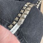 One Teaspoon Free People x  Black Denim Oak Studded Rocko Slit Maxi Skirt 2/24 NW Photo 7