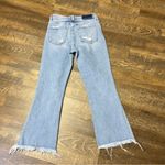 Vervet Flying Monkey High Rise Raw Hem Kick Flare Womens 27 Bleached Distressed Photo 6