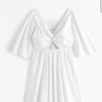 Abercrombie & Fitch  Cutout Poplin Mini Dress Photo 0
