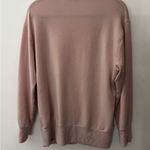 Athleta Purana V-Neck Women's Wrap Front Sweatshirt in Orchid Pink Photo 3